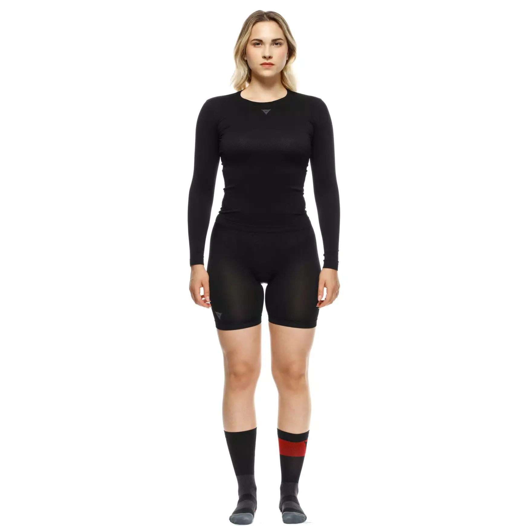 Dainese DSKIN LS - TECHNISCHES FAHRRAD-LANGARMSHIRT DAMEN BLACK Hot