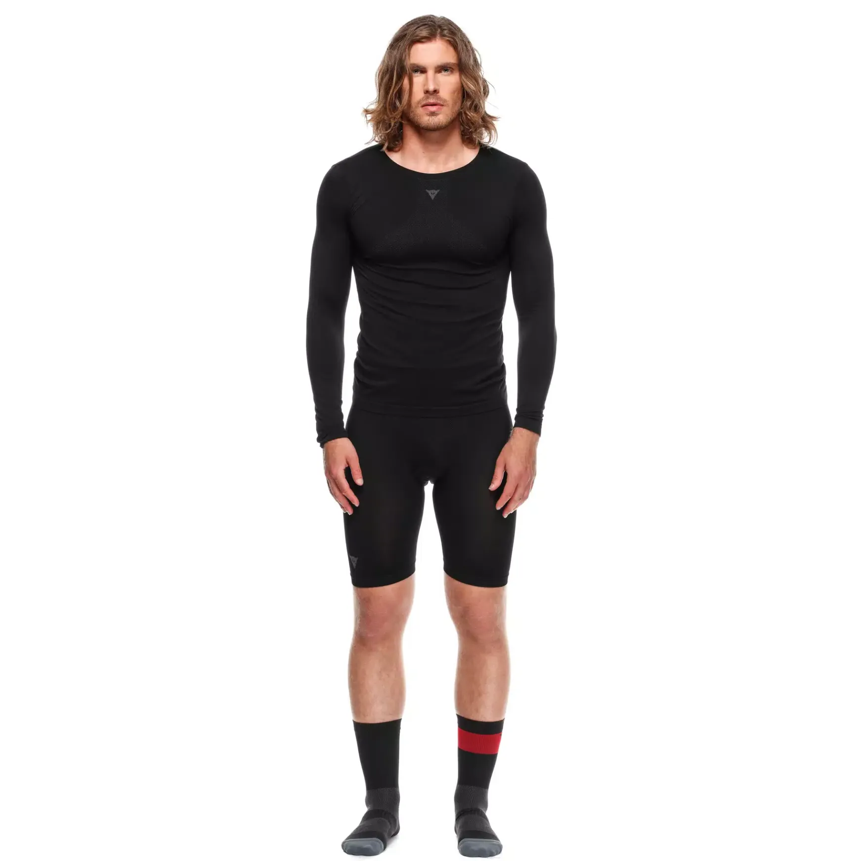 Dainese DSKIN LS - TECHNISCHES FAHRRAD-LANGARMSHIRT HERREN BLACK Best