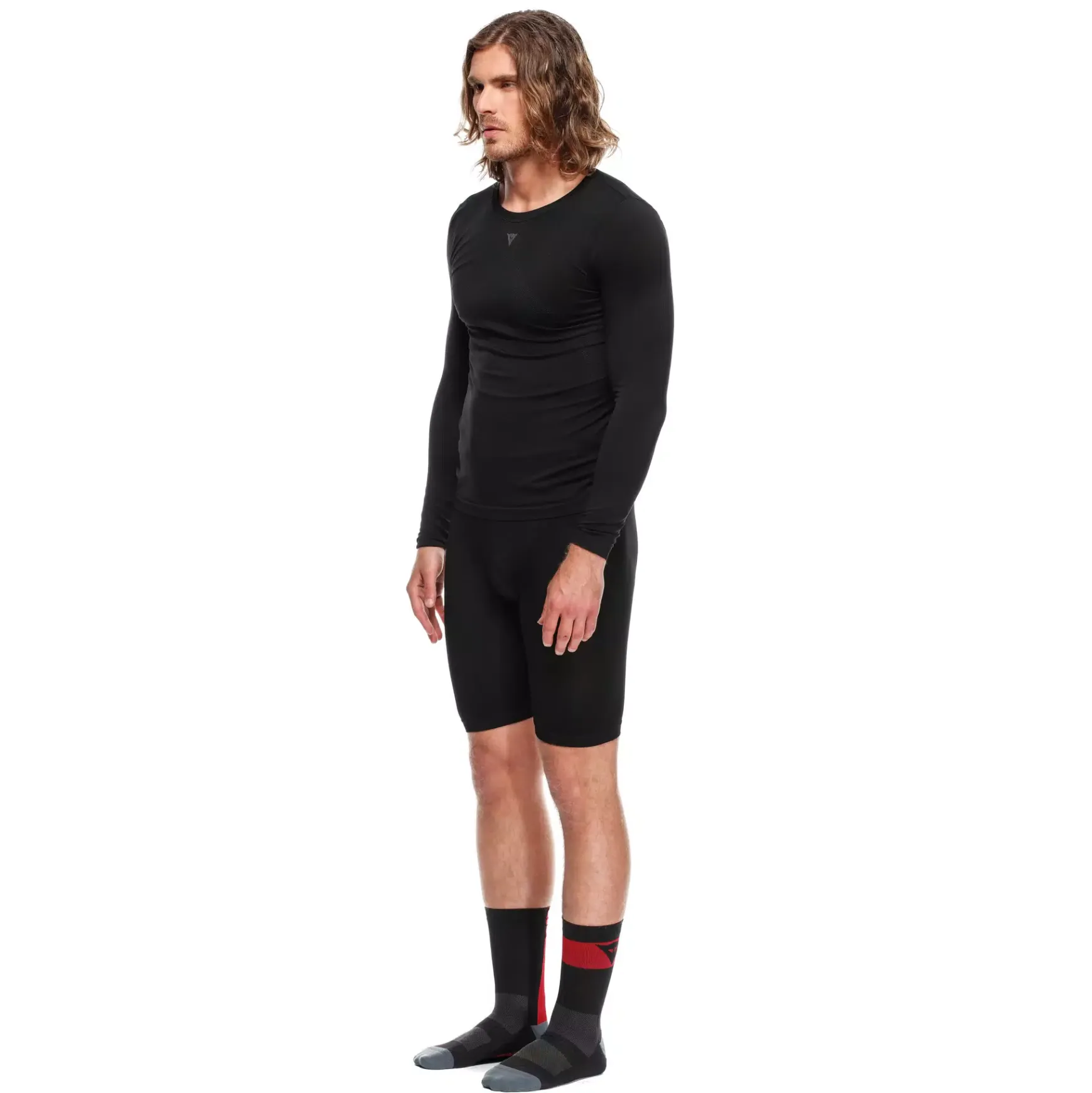 Dainese DSKIN LS - TECHNISCHES FAHRRAD-LANGARMSHIRT HERREN BLACK Best