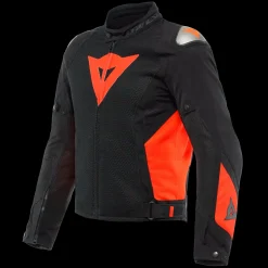 Dainese ENERGYCA AIR TEX JACKET BLACK/FLUO-RED Hot