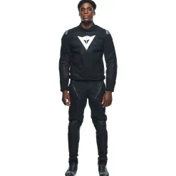 Dainese ENERGYCA AIR TEX JACKET BLACK/BLACK Discount