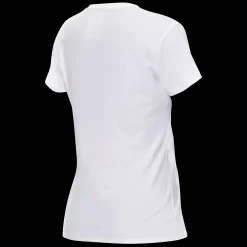 Dainese ESSENCE WORDMARK - DAMEN-RUNDHALS-T-SHIRT WHITE New