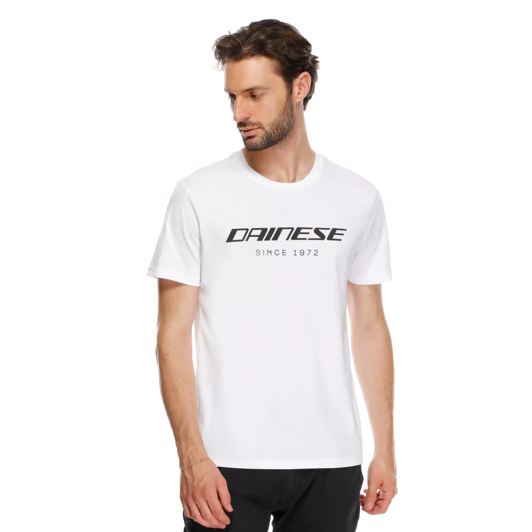 Dainese ESSENCE WORDMARK - RUNDHALS T SHIRT HERREN WHITE Best