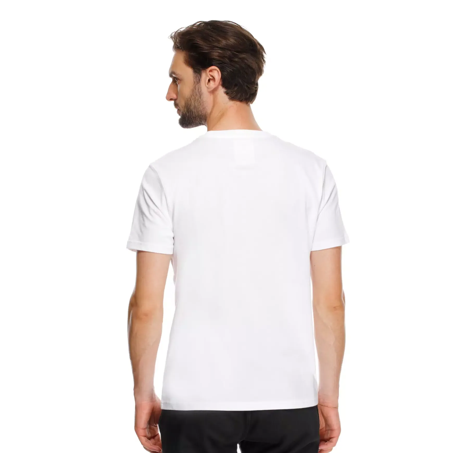 Dainese ESSENCE WORDMARK - RUNDHALS T SHIRT HERREN WHITE Best