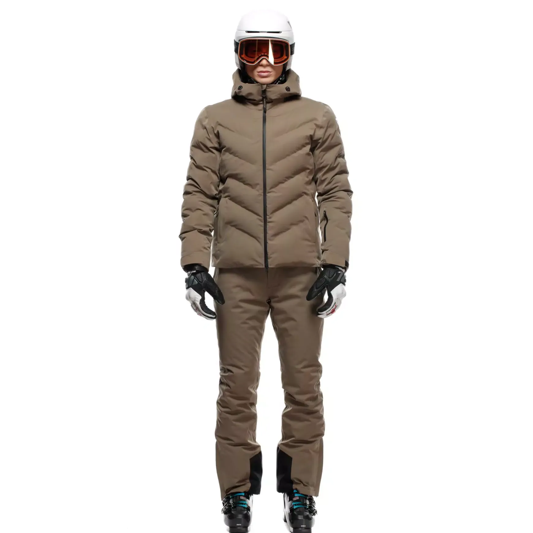 Dainese ETESIA AEROSENSE-DRY - HERREN-SKIJACKE BUNGEE BROWN Outlet