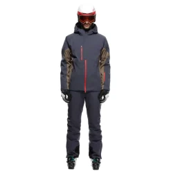 Dainese ETRA AEROSENSE-DRY - HERREN-SKIJACKE BLUE NIGHT/BUNGEE BROWN Sale