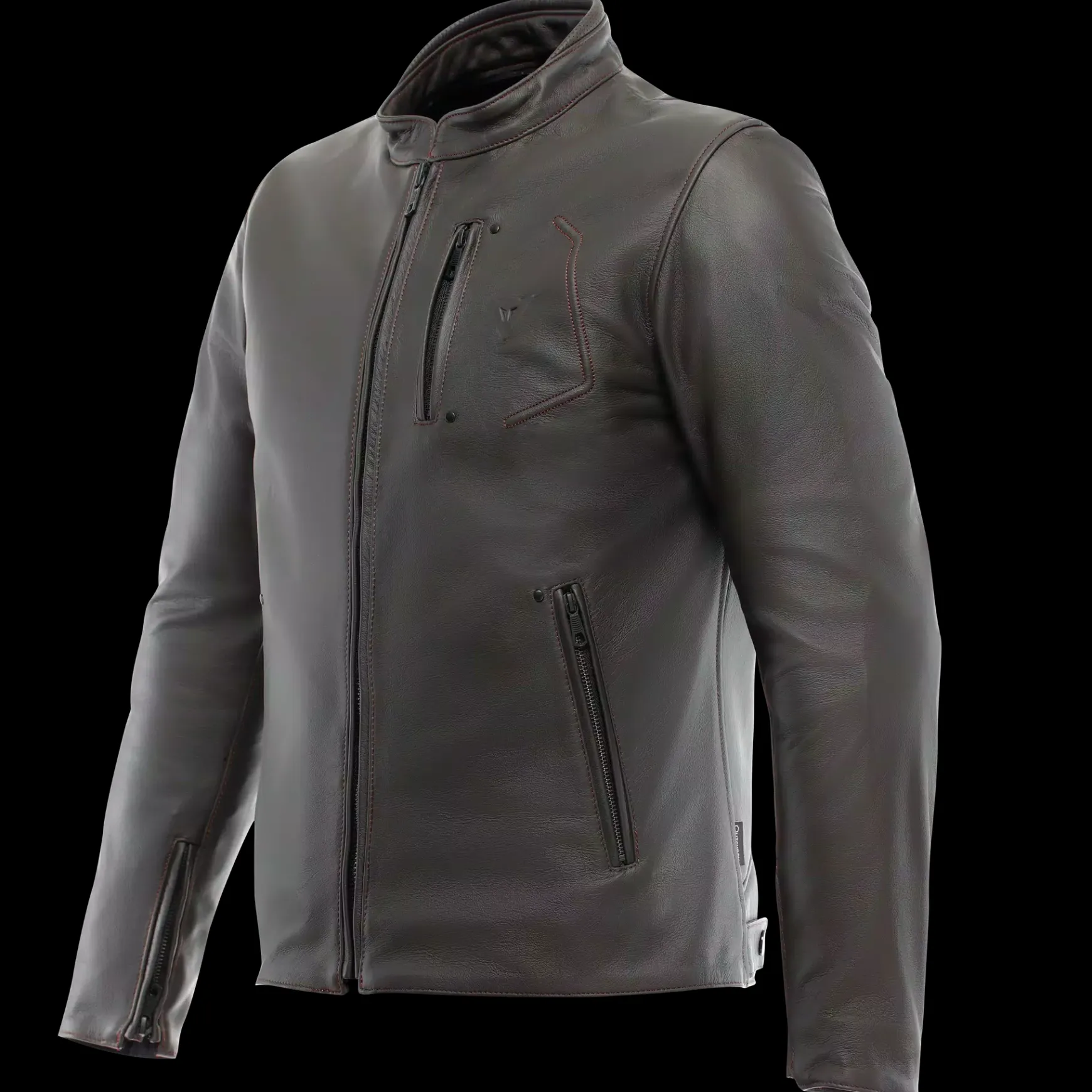 Dainese FULCRO LEATHER JACKET DARK-BROWN Discount