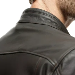 Dainese FULCRO LEATHER JACKET DARK-BROWN Discount