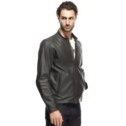 Dainese FULCRO LEATHER JACKET DARK-BROWN Discount