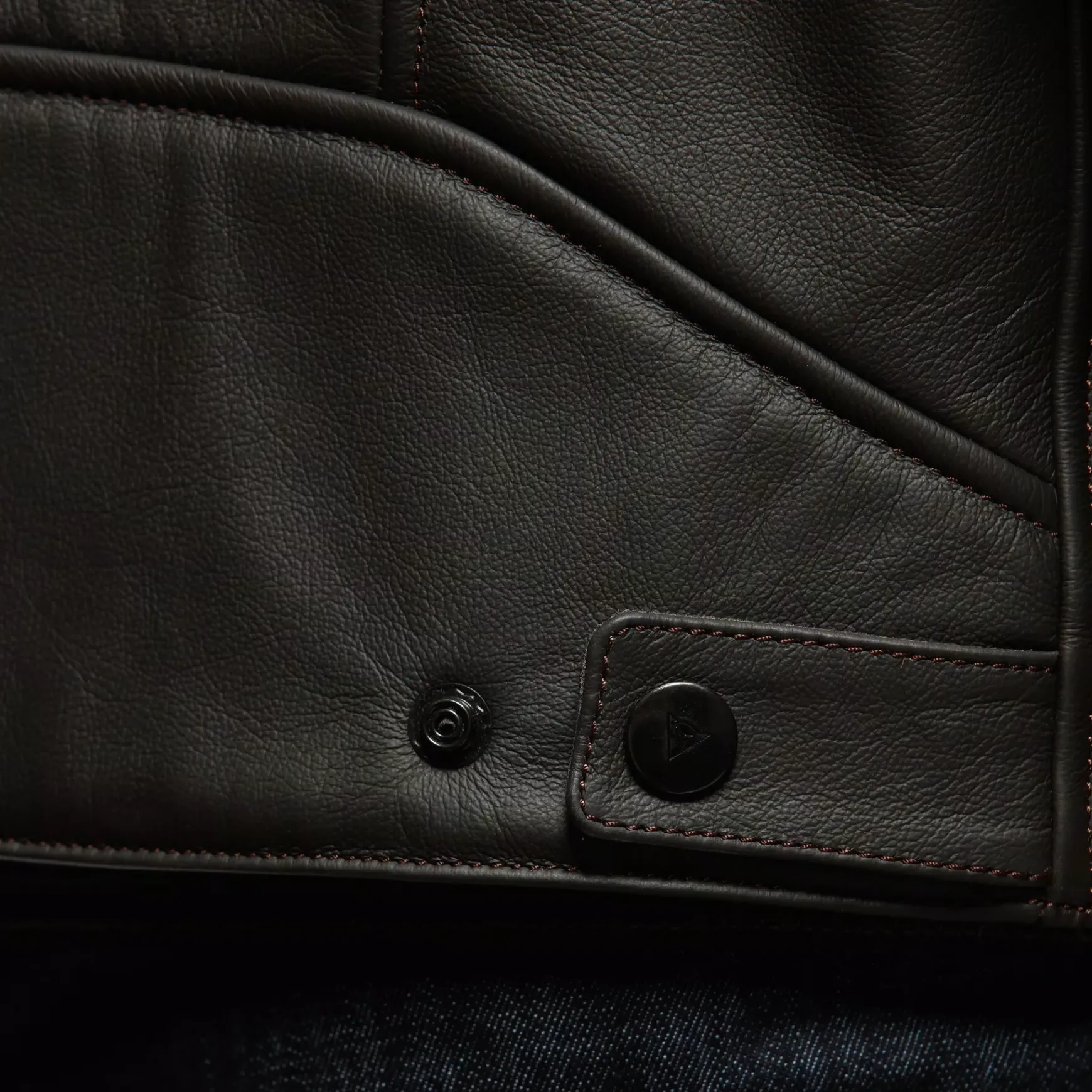 Dainese FULCRO LEATHER JACKET DARK-BROWN Discount
