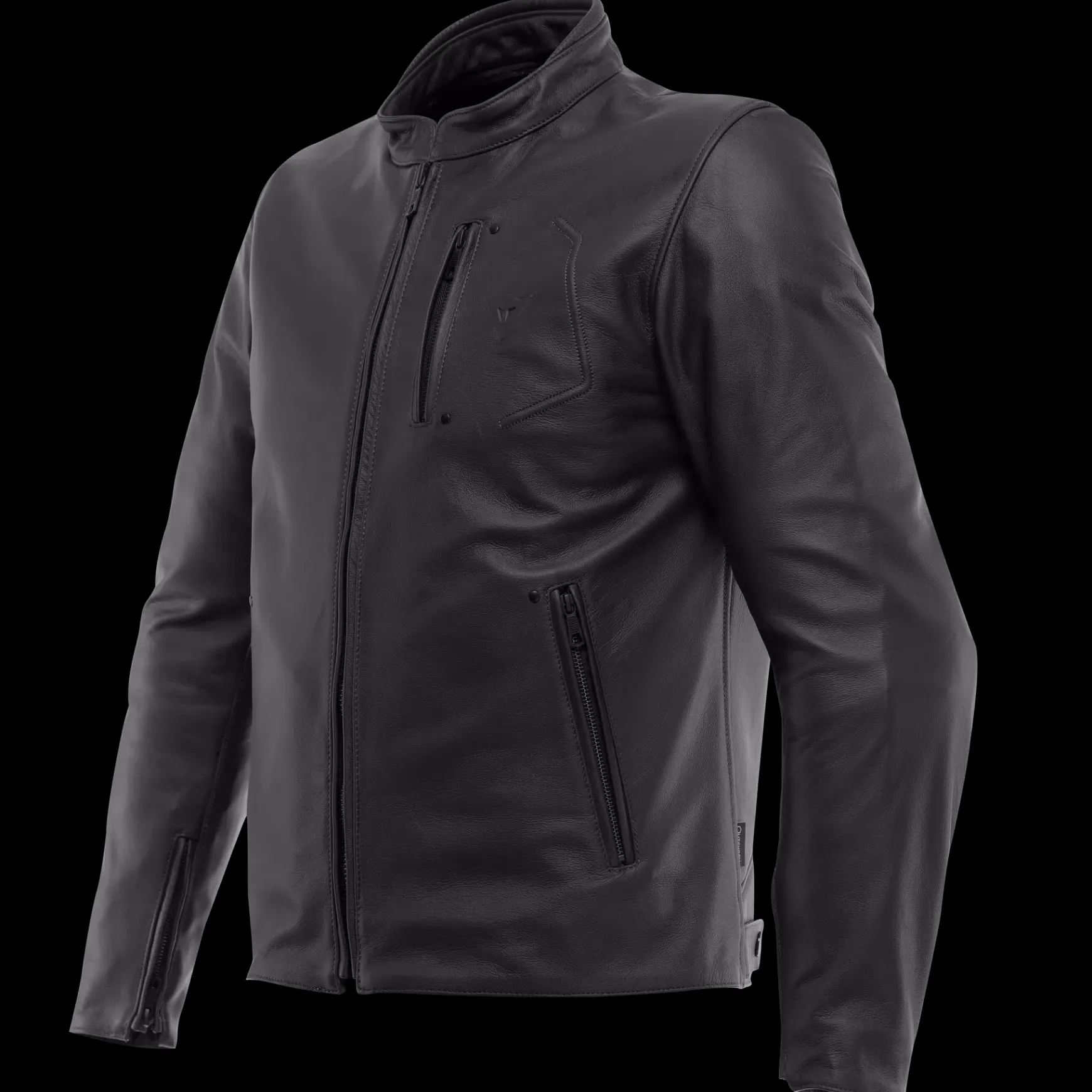 Dainese FULCRO LEATHER JACKET BLACK Clearance
