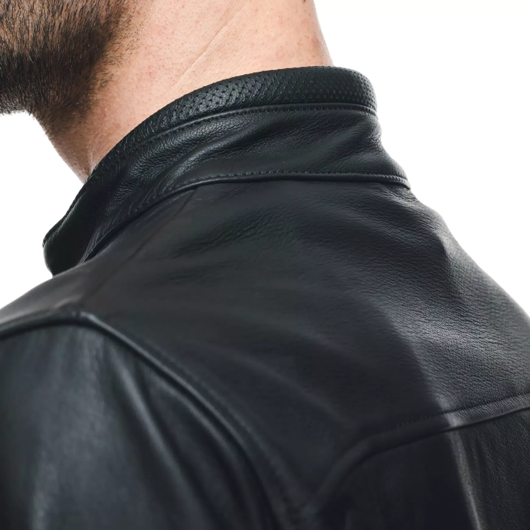 Dainese FULCRO LEATHER JACKET BLACK Clearance