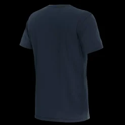 Dainese GEOMETRICA - RUNDHALS T SHIRT HERREN CARBON/WHITE STRIPES Online