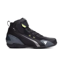 Dainese HERIAN D-WP - WASSERDICHTE MOTORRADSCHUHE BLACK/WHITE/YELLOW-FLUO Outlet