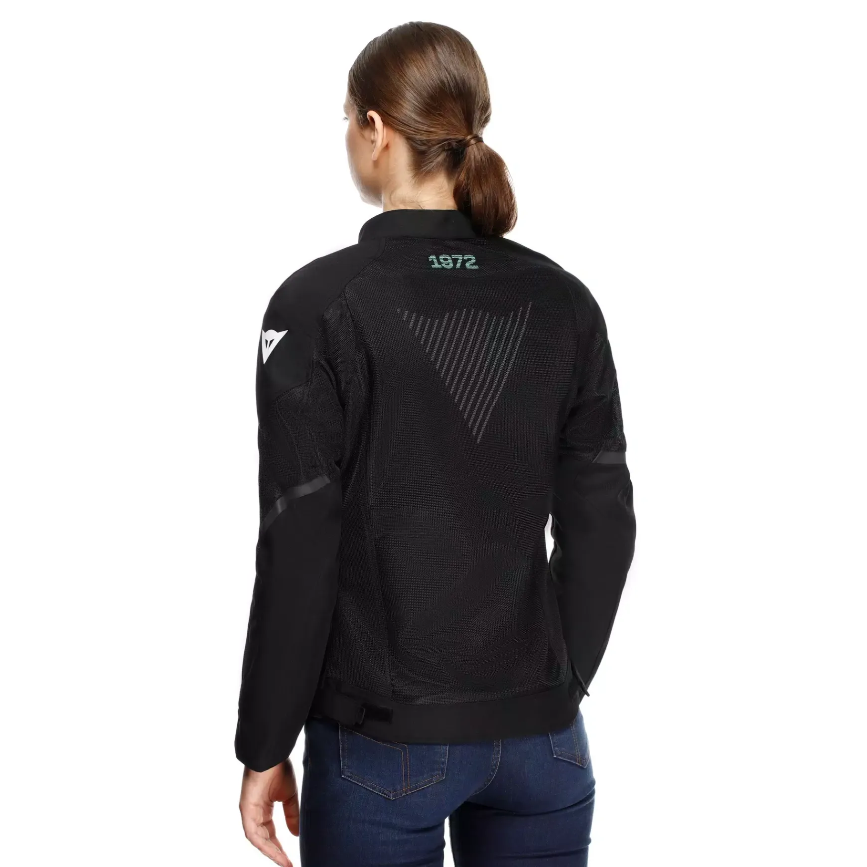 Dainese HEROSPHERE AIR - DAMEN-MOTORRADJACKE BLACK/GRAY/LIGHT GREEN Discount