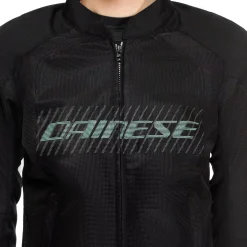 Dainese HEROSPHERE AIR - DAMEN-MOTORRADJACKE BLACK/GRAY/LIGHT GREEN Discount