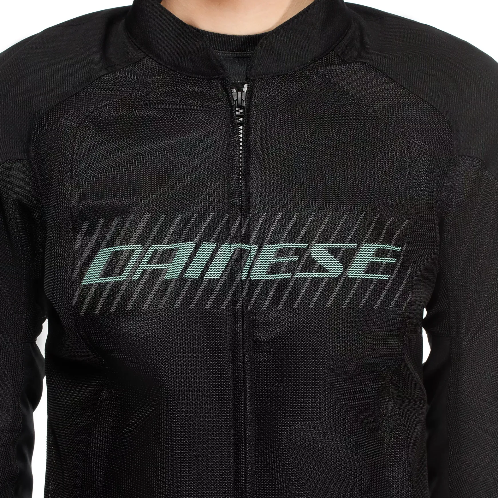 Dainese HEROSPHERE AIR - DAMEN-MOTORRADJACKE BLACK/GRAY/LIGHT GREEN Discount