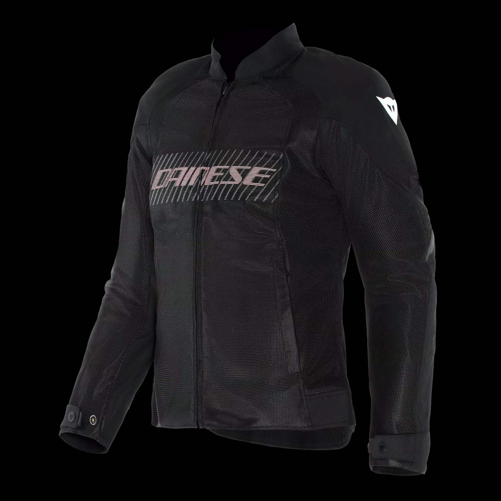 Dainese HEROSPHERE AIR - DAMEN-MOTORRADJACKE BLACK/WHITE/PEACH