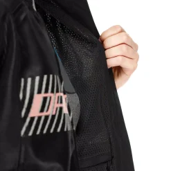 Dainese HEROSPHERE AIR - DAMEN-MOTORRADJACKE BLACK/WHITE/PEACH