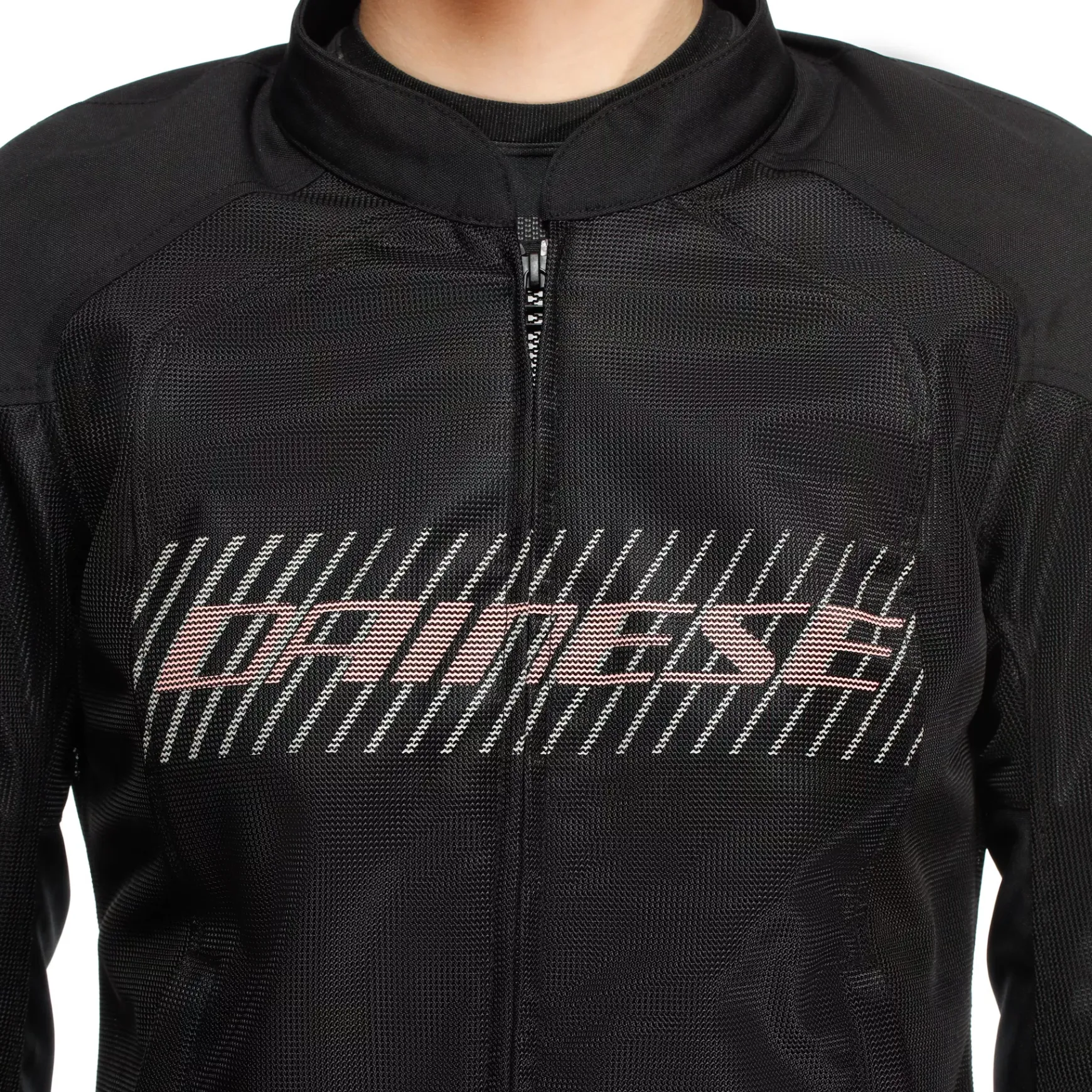 Dainese HEROSPHERE AIR - DAMEN-MOTORRADJACKE BLACK/WHITE/PEACH