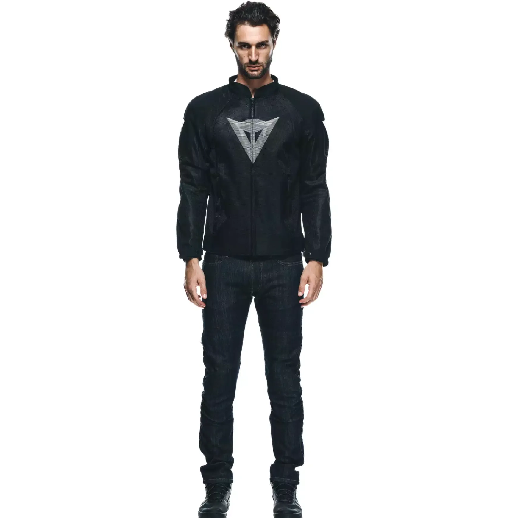 Dainese HEROSPHERE AIR - MOTORRADJACKE SOMMER HERREN BLACK/WHITE DIAMOND
