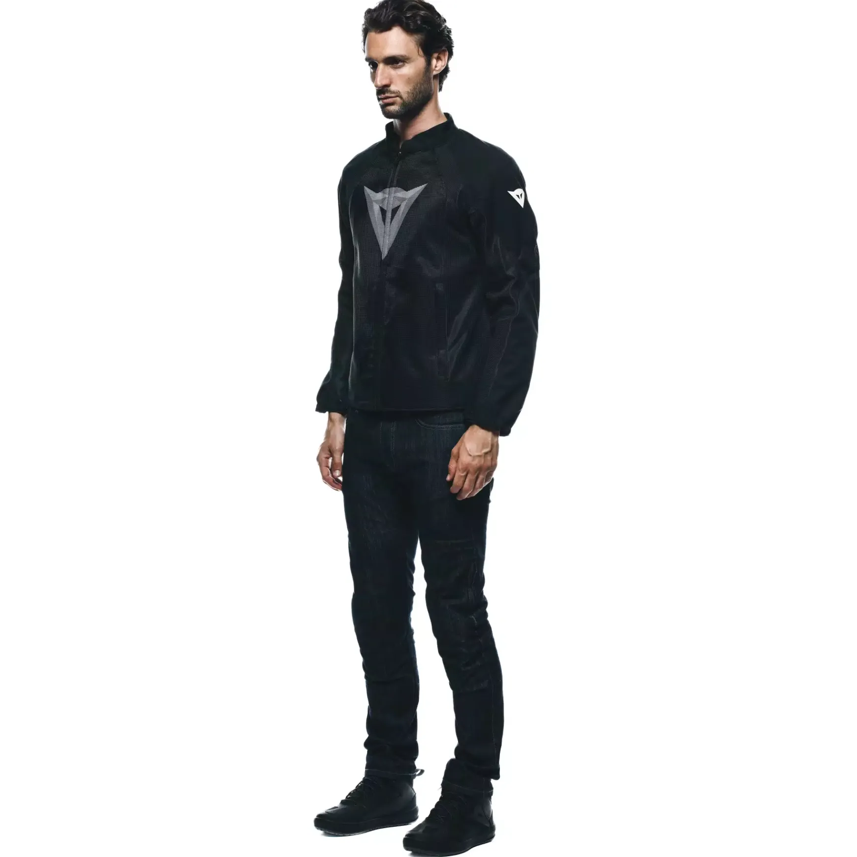 Dainese HEROSPHERE AIR - MOTORRADJACKE SOMMER HERREN BLACK/WHITE DIAMOND