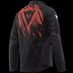 Dainese HEROSPHERE AIR - MOTORRADJACKE SOMMER HERREN BLACK/RED TARMAC New