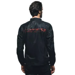 Dainese HEROSPHERE AIR - MOTORRADJACKE SOMMER HERREN BLACK/RED DIAMOND Clearance