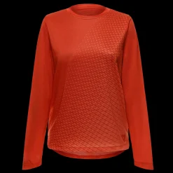 Dainese HG AER JERSEY LS - DAMEN LANGARM-BIKE-SHIRT RED Hot