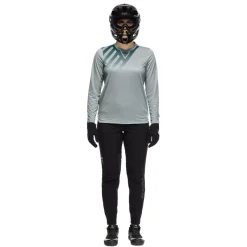 Dainese HG AER JERSEY LS - DAMEN LANGARM-BIKE-SHIRT GREEN-WATER Hot