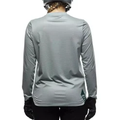 Dainese HG AER JERSEY LS - DAMEN LANGARM-BIKE-SHIRT GREEN-WATER Hot