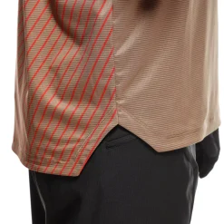 Dainese HG AER JERSEY LS - HERREN LANGARM-BIKE-SHIRT BROWN/RED New