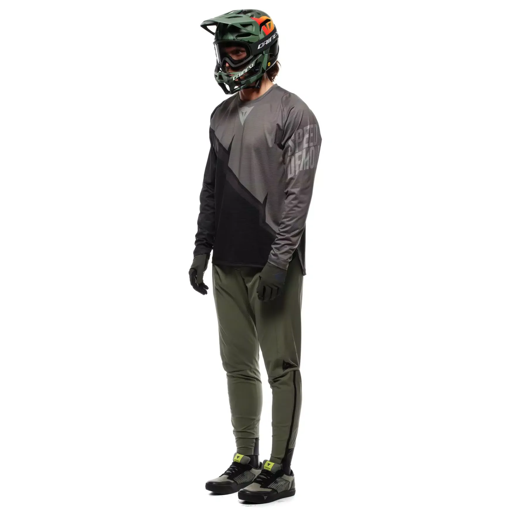 Dainese HG AER JERSEY LS - HERREN LANGARM-BIKE-SHIRT BLACK/GREY Online