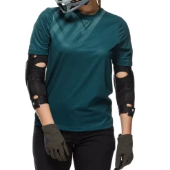 Dainese HG AER JERSEY SS - DAMEN KURZARM-BIKE-SHIRT DEEP GREEN New