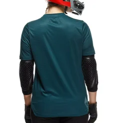 Dainese HG AER JERSEY SS - DAMEN KURZARM-BIKE-SHIRT DEEP GREEN New
