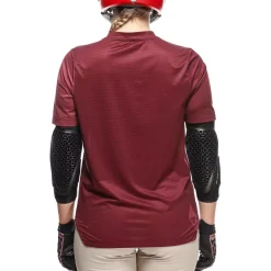 Dainese HG AER JERSEY SS - DAMEN KURZARM-BIKE-SHIRT WINDSOR WINE New