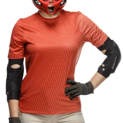 Dainese HG AER JERSEY SS - DAMEN KURZARM-BIKE-SHIRT RED Best