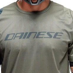 Dainese HG AER JERSEY SS - HERREN KURZARM-BIKE-SHIRT GREEN/BLUE Clearance