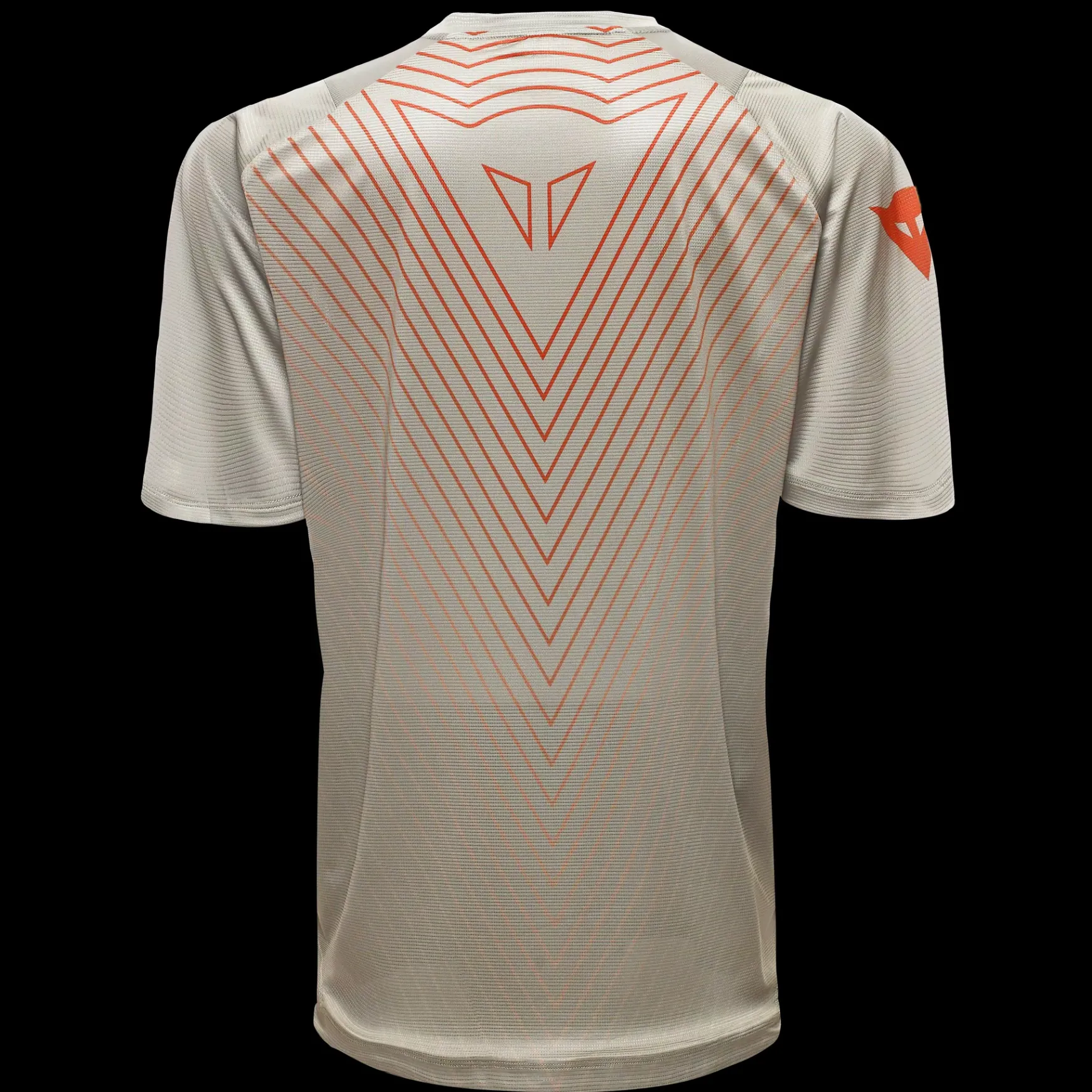 Dainese HG AER JERSEY SS - HERREN KURZARM-BIKE-SHIRT TAUPE/RED New