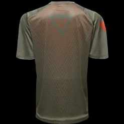 Dainese HG AER JERSEY SS - HERREN KURZARM-BIKE-SHIRT GREEN/RED