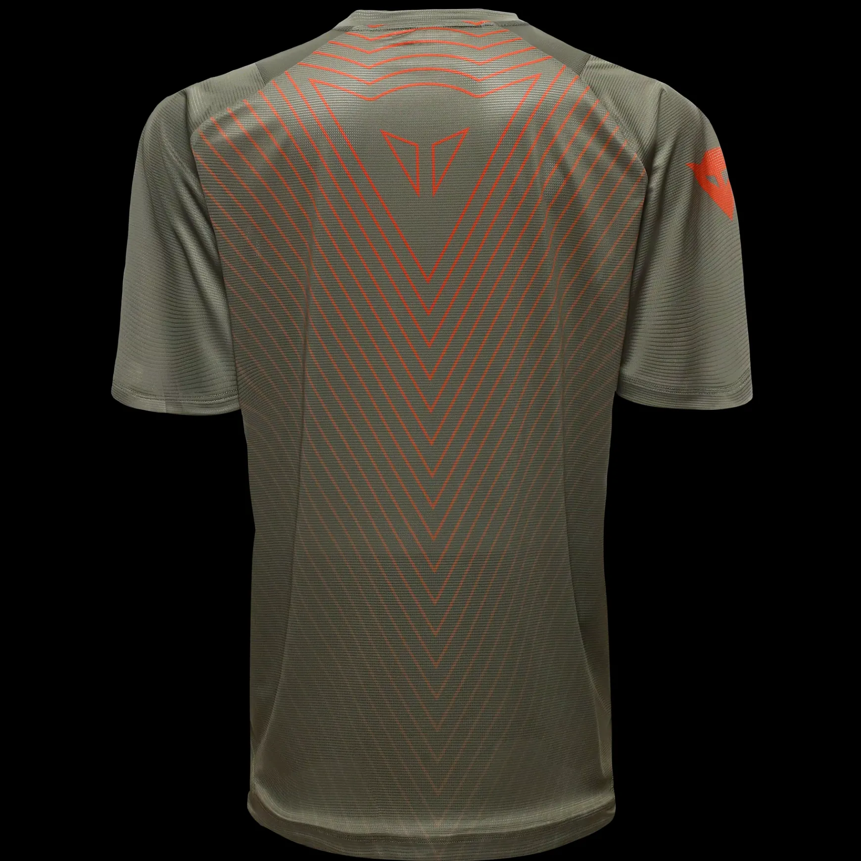 Dainese HG AER JERSEY SS - HERREN KURZARM-BIKE-SHIRT GREEN/RED