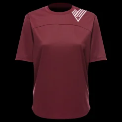 Dainese HG OMNIA JERSEY SS - DAMEN KURZARM-BIKE-SHIRT WINDSOR WINE Outlet
