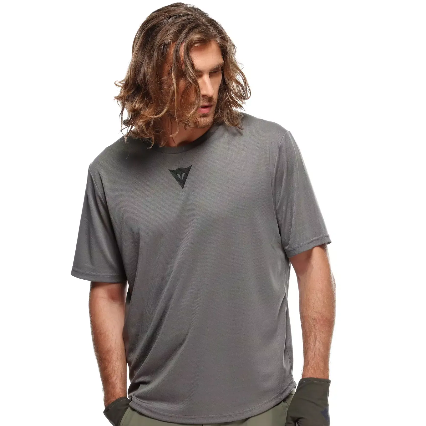 Dainese HG OMNIA JERSEY SS - HERREN KURZARM-BIKE-SHIRT GREY Clearance