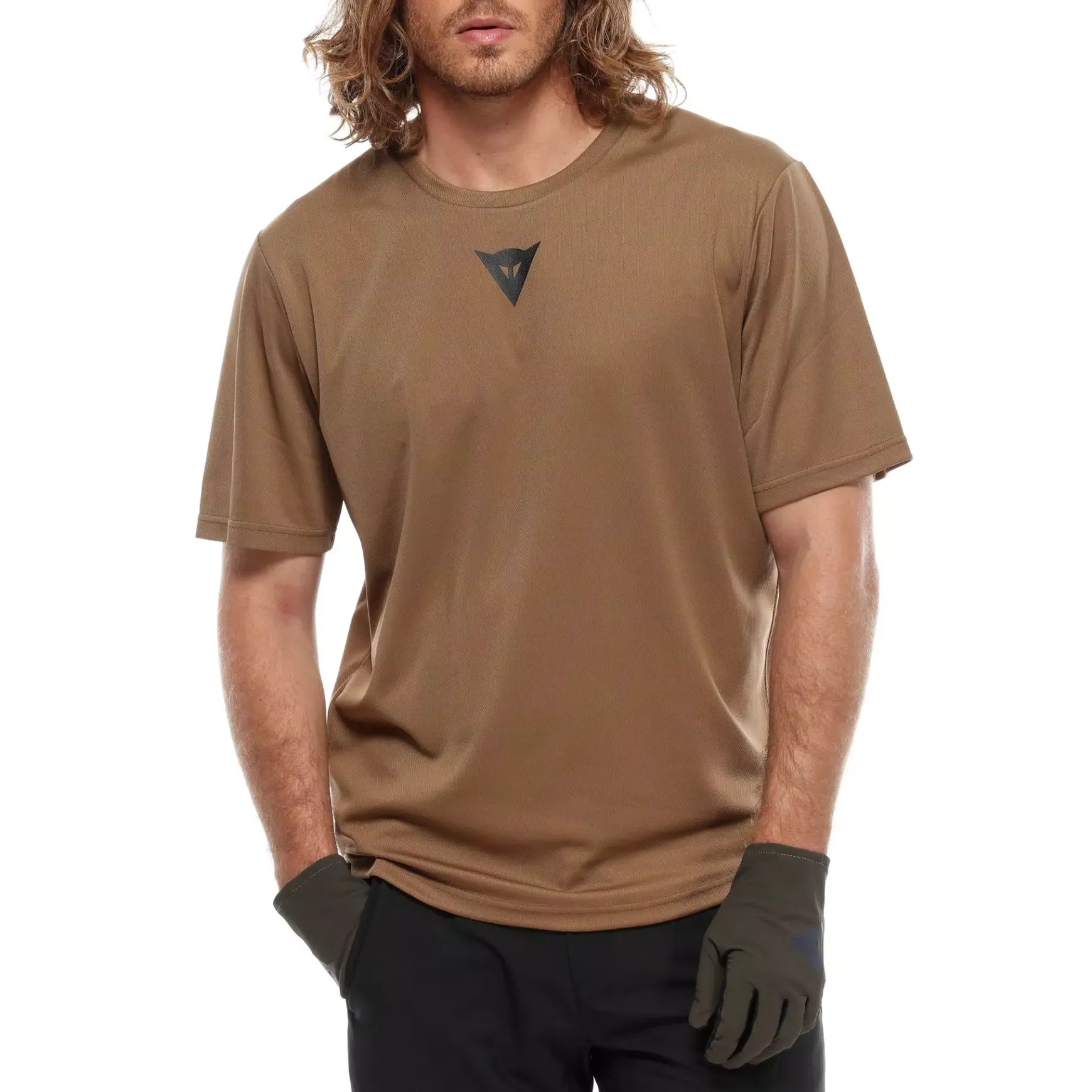 Dainese HG OMNIA JERSEY SS - HERREN KURZARM-BIKE-SHIRT BROWN