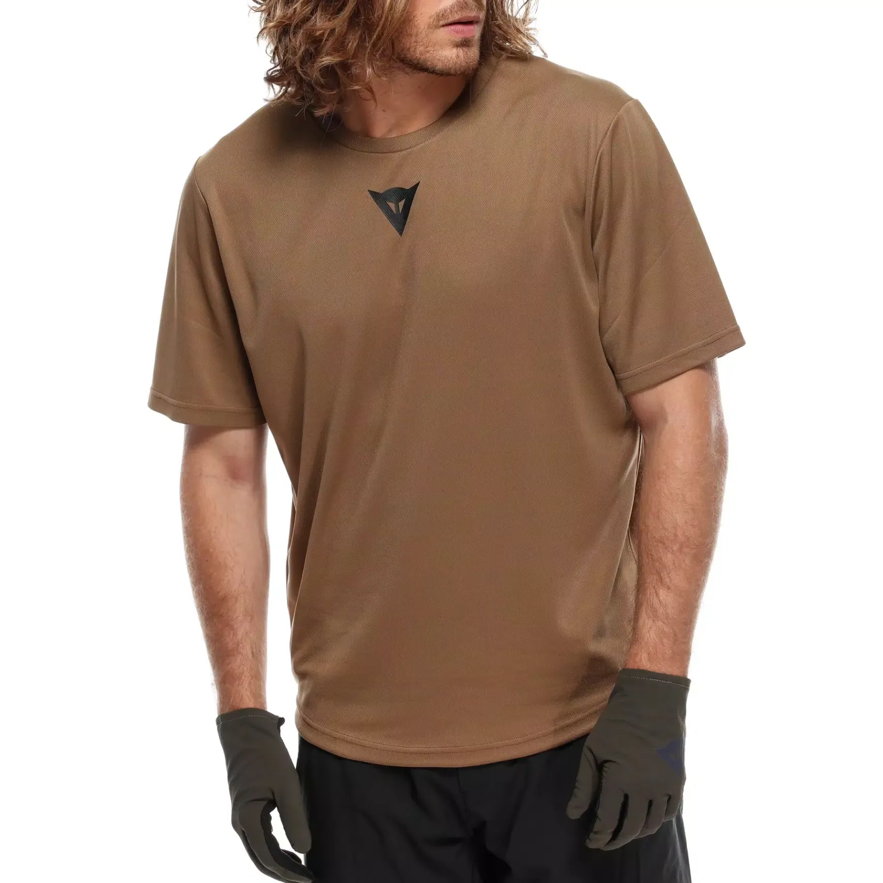 Dainese HG OMNIA JERSEY SS - HERREN KURZARM-BIKE-SHIRT BROWN