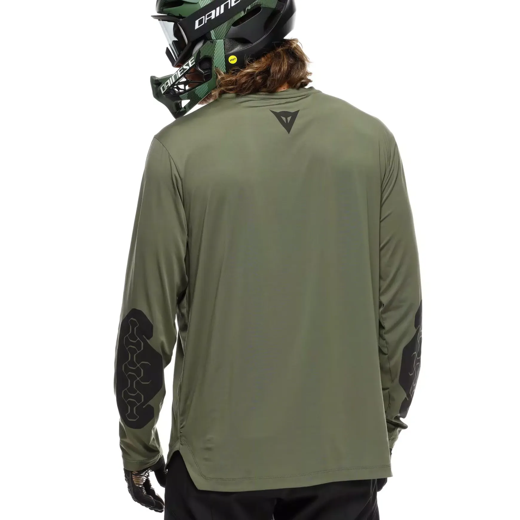 Dainese HG ROX JERSEY LS - HERREN LANGARM-BIKE-SHIRT GREEN New