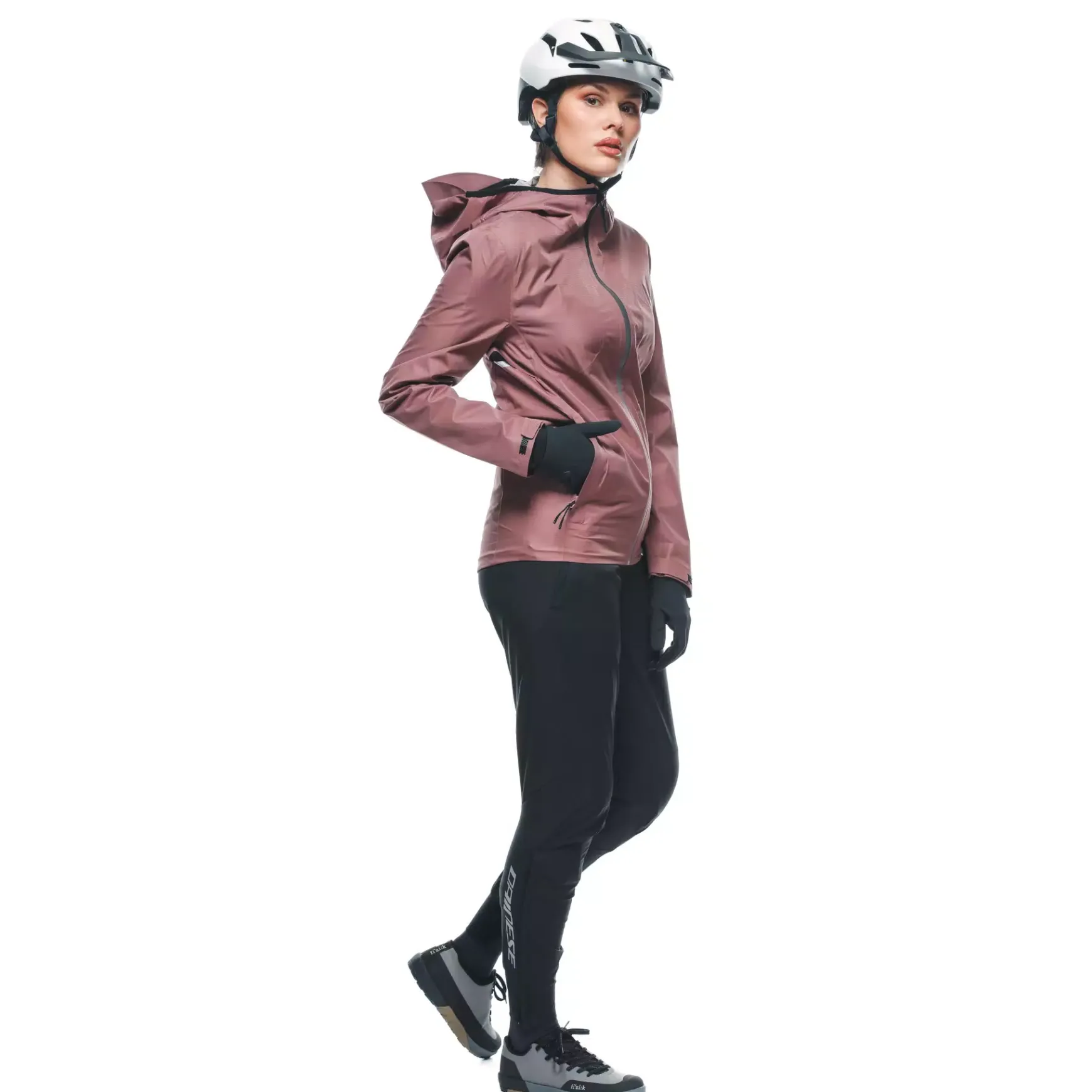 Dainese HGC SHELL LIGHT - WASSERFESTE DAMENJACKE BIKET ROSE-TAUPE Clearance