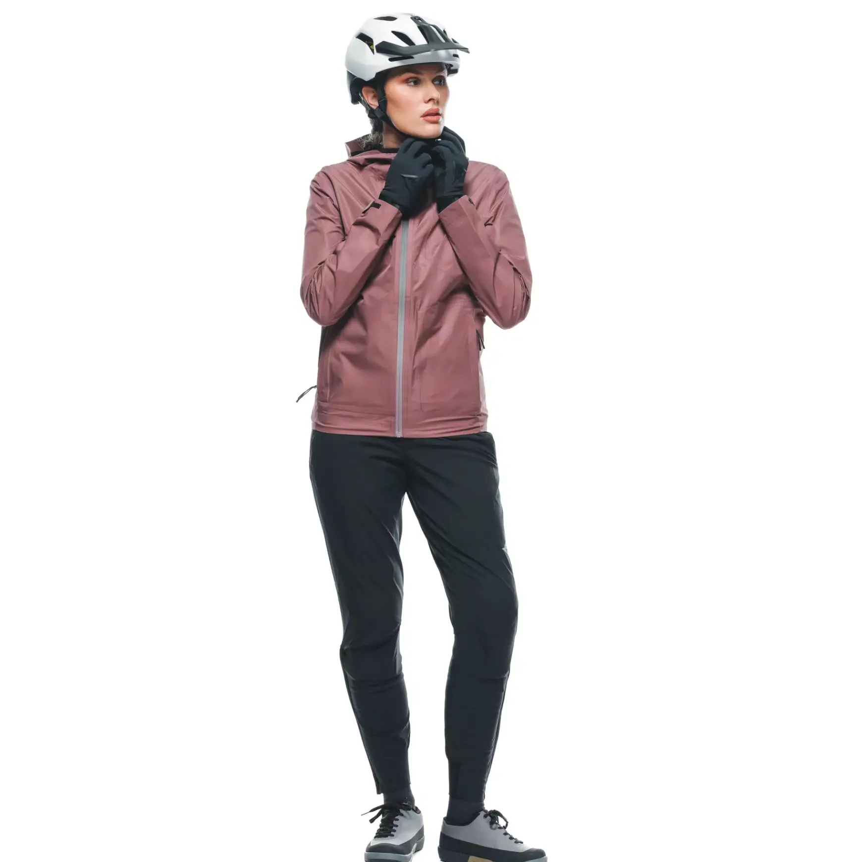 Dainese HGC SHELL LIGHT - WASSERFESTE DAMENJACKE BIKET ROSE-TAUPE Clearance
