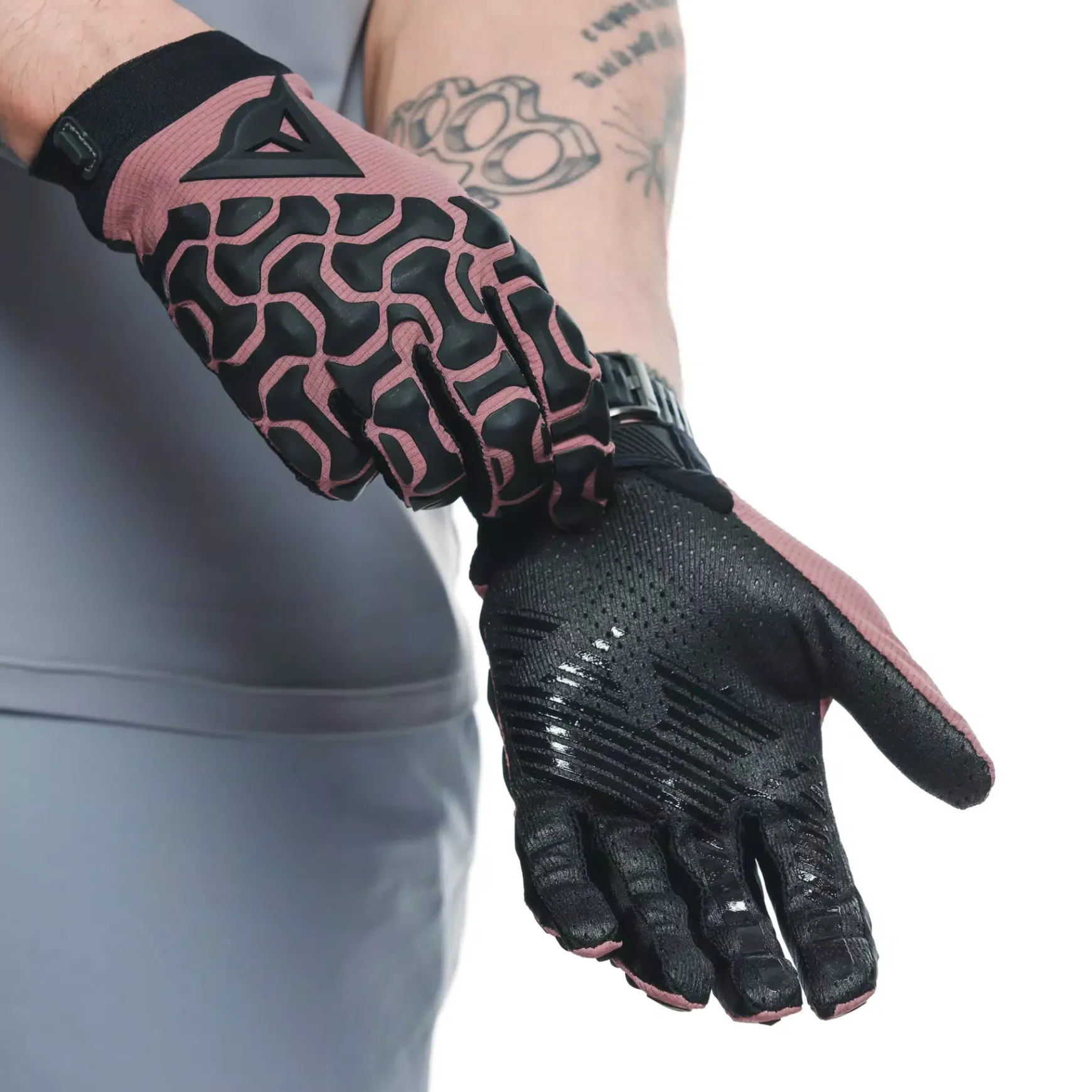 Dainese HGR EXT - UNISEX BIKE HANDSCHUHE ROSE-TAUPE Hot