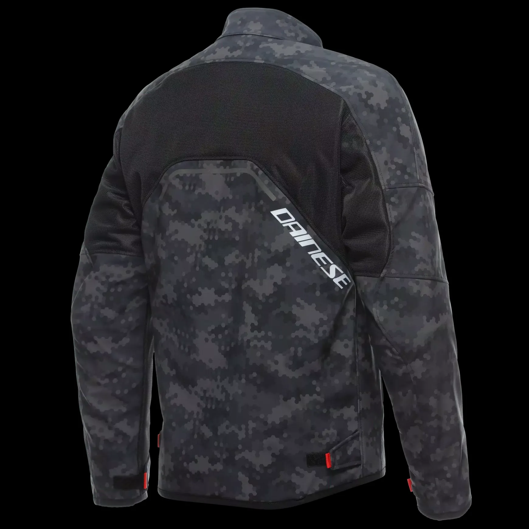 Dainese IGNITE AIR TEX JACKET CAMO-GRAY/BLACK/FLUO-RED Outlet